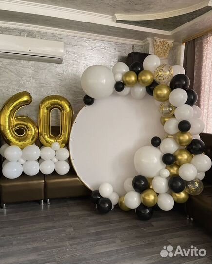 Оформление воздушными шарами