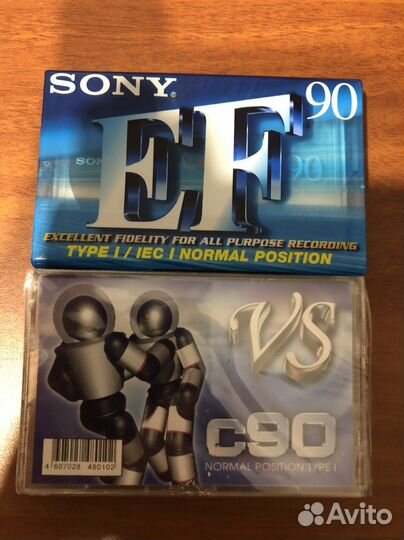 Аудиокассеты запечатанные