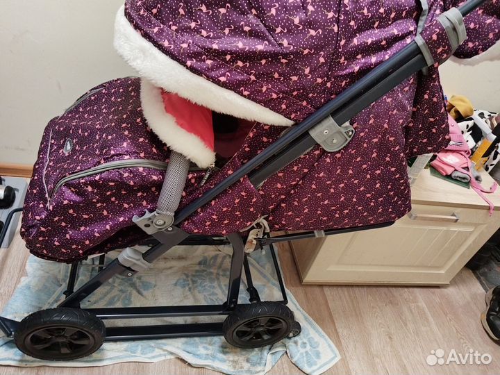 Санки-коляска комби Ника Детям 8-1