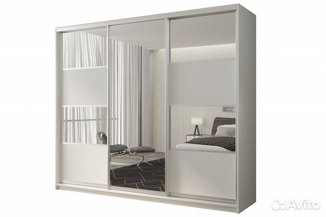 Шкаф-купе 3-дверный 