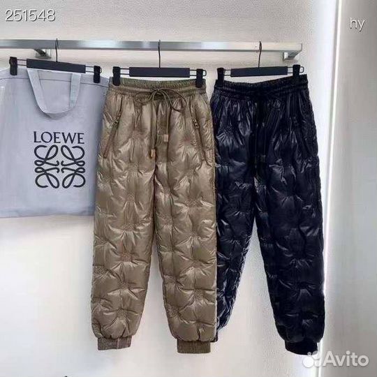 Пуховые брюки Loewe