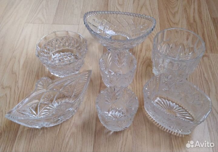 Хрустальная посуда СССР