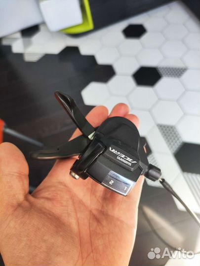 Shimano Acera + Microshift FD-M462 D перед. Перек