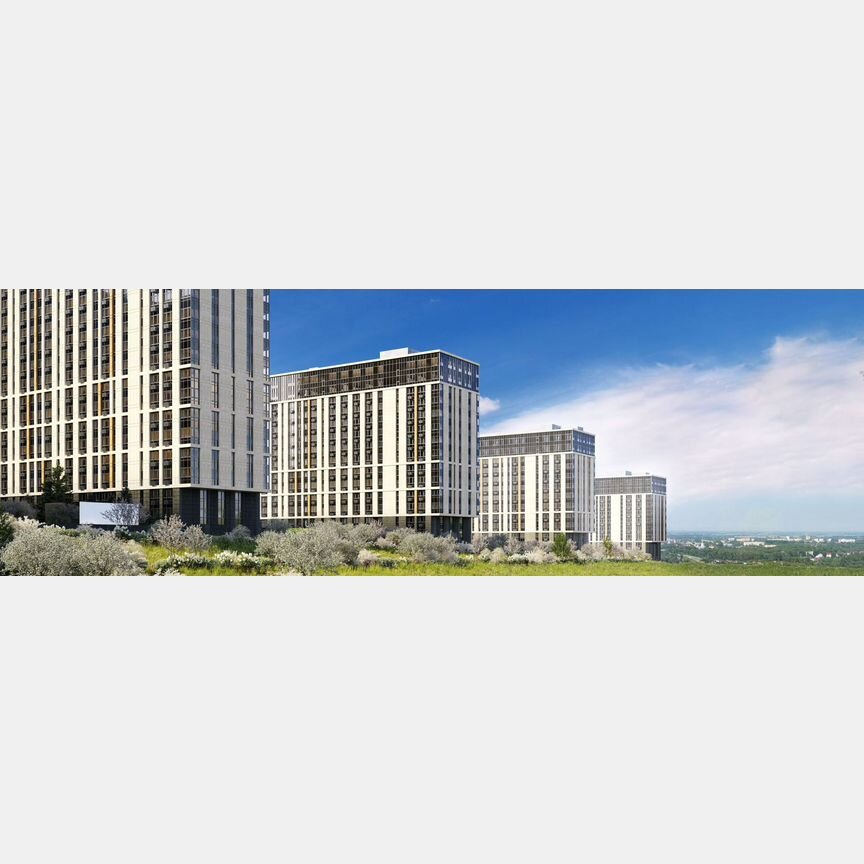 2-к. квартира, 46,1 м², 17/19 эт.