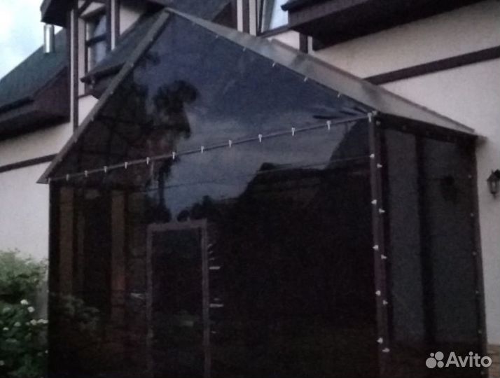 Мягкие окна для загородного дома, дачи, коттеджа