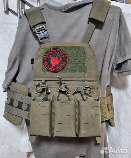 Бронежилет WoSporT V5 PC Tactical Vest OD