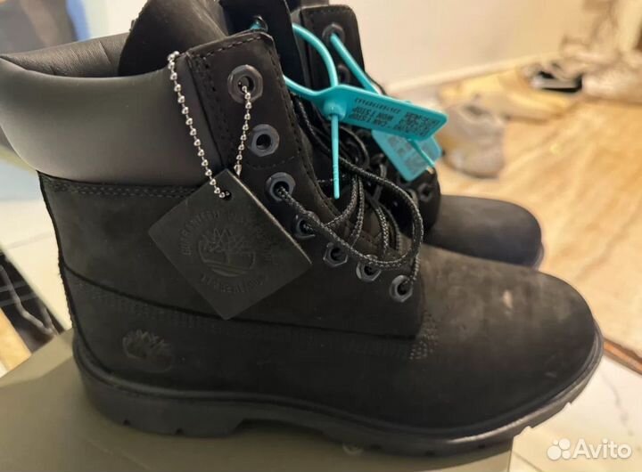 Ботинки Timberland 6 inch оригинал черные