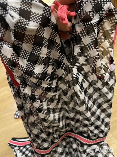 Новый Купальник и туника пляж. 116 рост. Италия