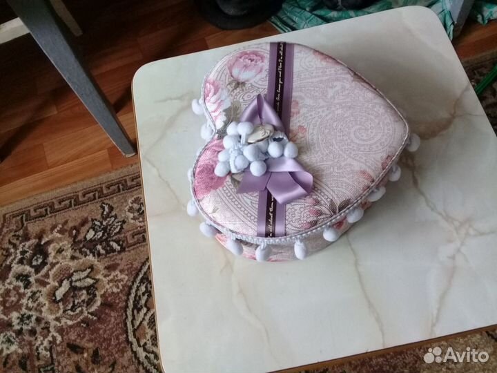 Шкатулка для украшений сердце