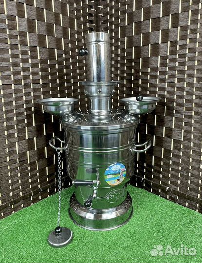 Турецкий самовар на дровах