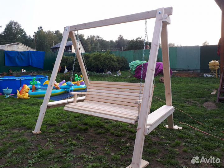 Качеля садовая