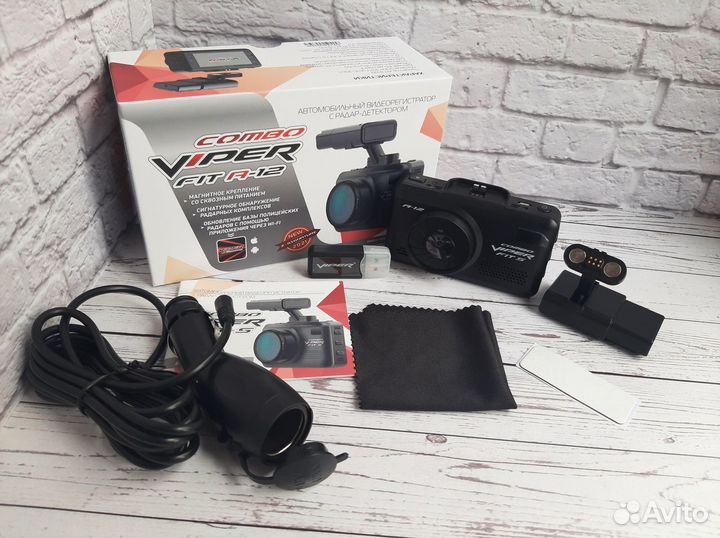 Антирадар с видеорегистратором Viper combo fit