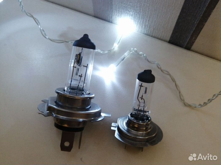 Лампочки h7, h4, h19