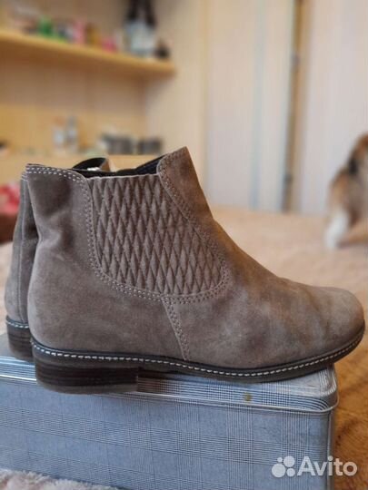 Ботинки женские Gabor натуральная замша