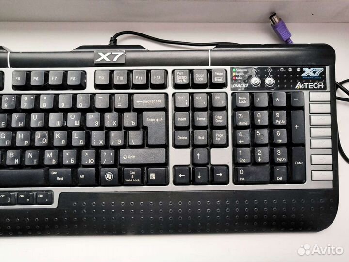 Клавиатура A4Tech X7 Keyboard Gaming G800