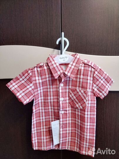 Рубашка для мальчика 92