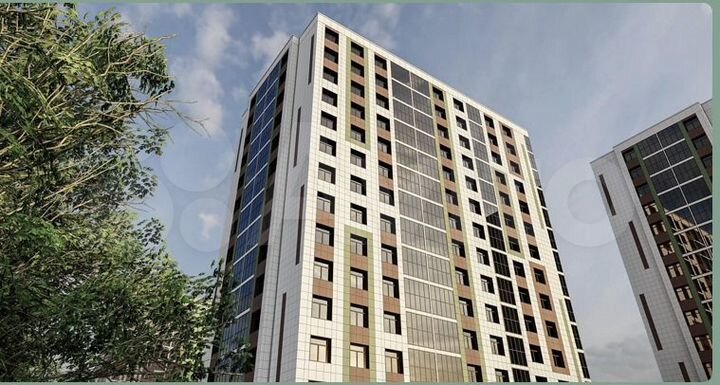 2-к. квартира, 65,5 м², 5/16 эт.