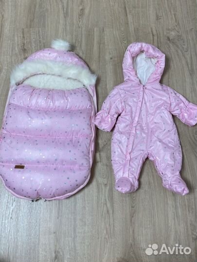 Конверт на выписку зимний