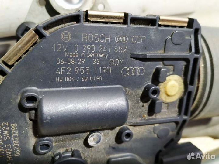 Трапеция дворников с моторчиком Audi A6 C6 3.2