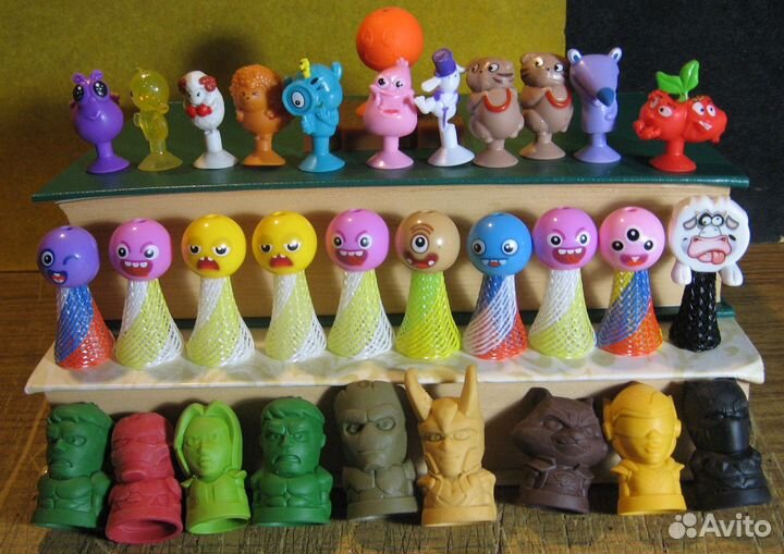 Игрушки. Фигурки, киндеры, пупс, конструктор