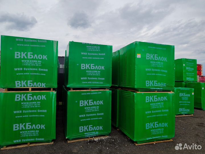 Газоблок вкблок (м)
