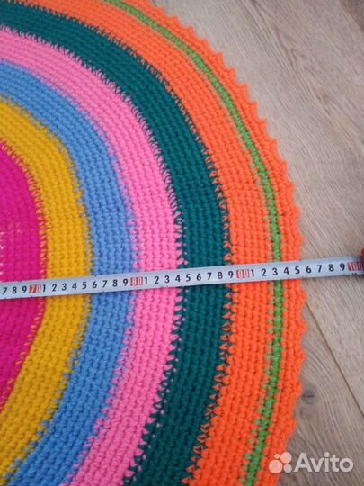 Ковёр вязаный