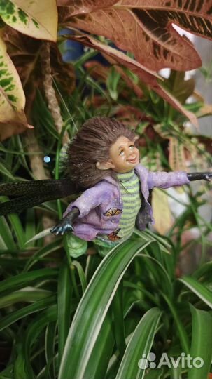 Ватные елочные игрушки