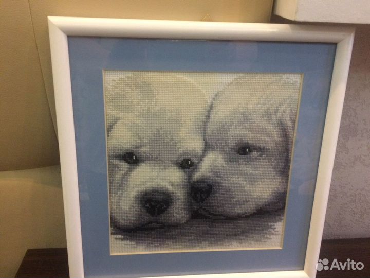 Вышивка готовая работа