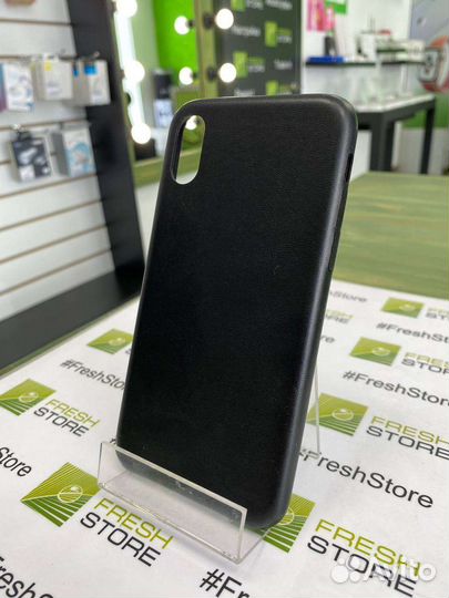 Чехол кожаный для iPhone X/Xs