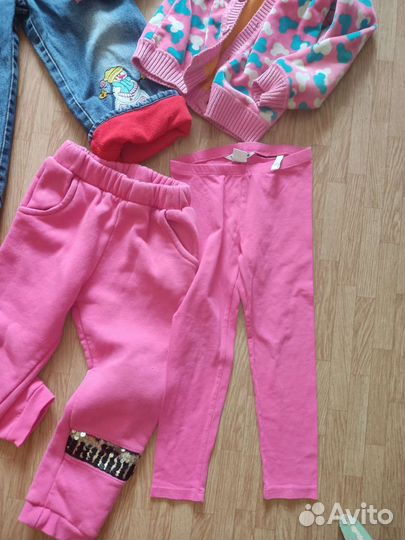 Детская одежда пакетом для девочки 98-104