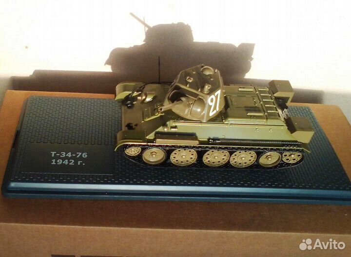 Танк Т-34 Масштаб 1:43
