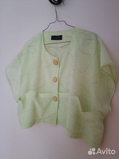 Oversize накидка болеро