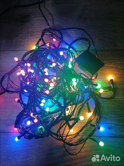 Гирлянда нить 8 метров