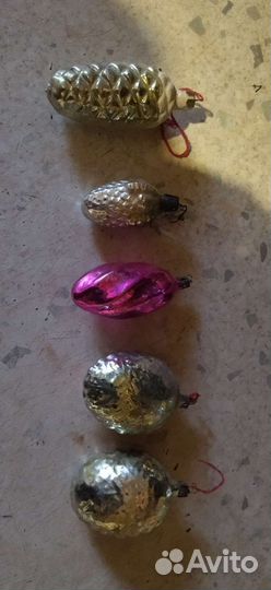 Елочные игрушки СССР