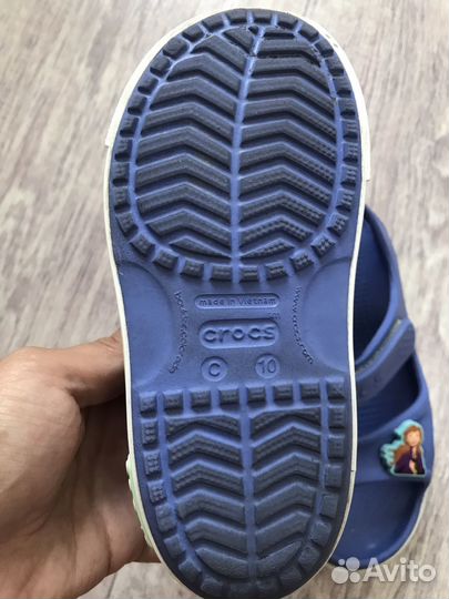 Сандали Crocs для девочки Холодное сердце