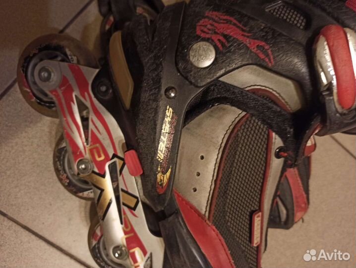 Роликовые коньки детские раздвижные