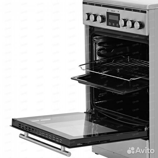 Электрическая плита dexp 1YLO56CDS серебристый