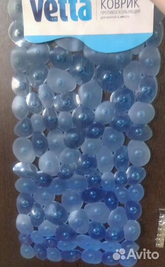 Новый коврик для ванной силиконовый