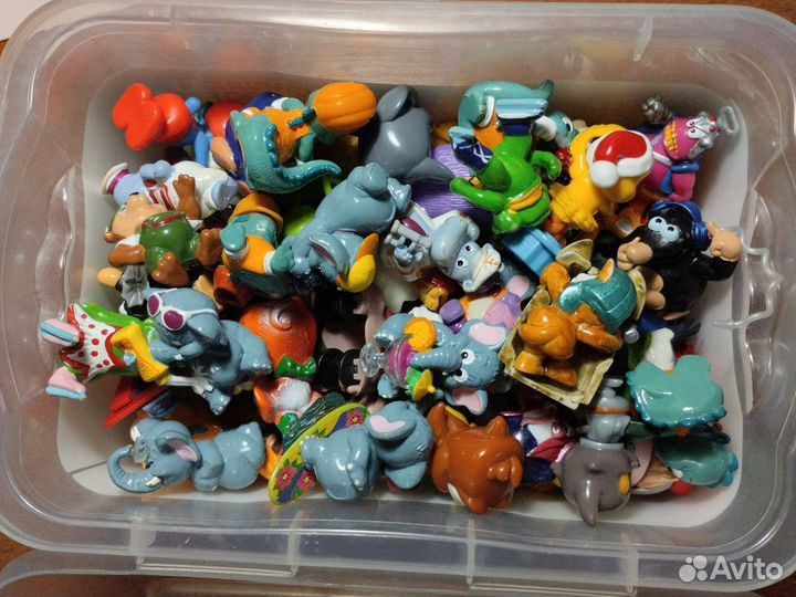 Игрушки из киндера 90х