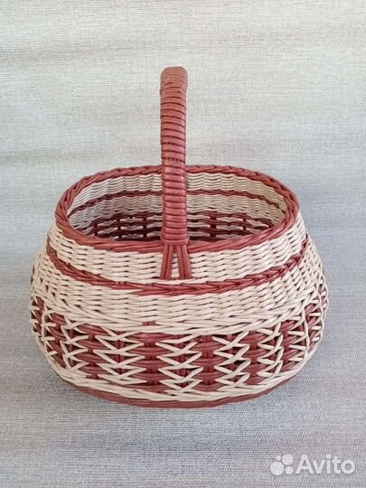 Корзина плетеная для грибов