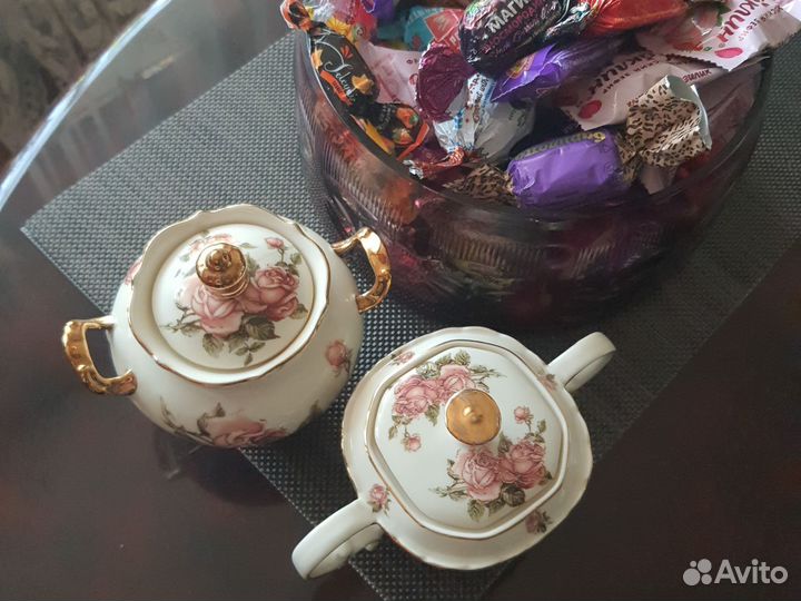 Сахарница фарфор