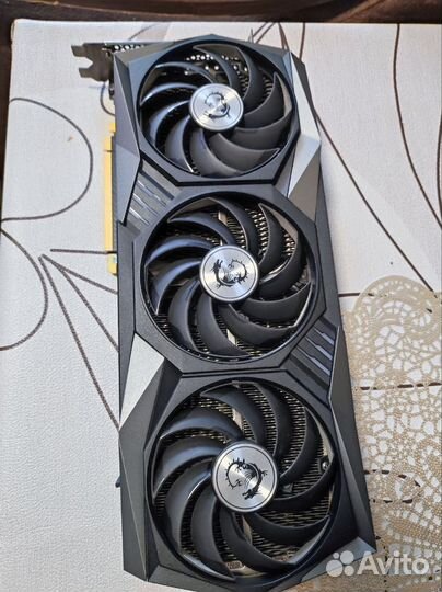 Видеокарта rtx 3080 MSI gaming x trio