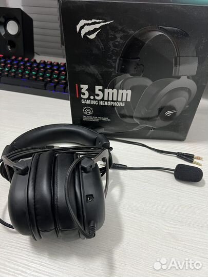 Проводная гарнитура havit Gamer PC 3,5 мм