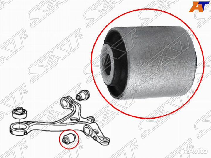 Сайлентблок под стойку переднего нижнего рычага H