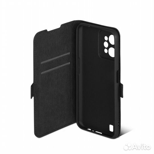 Чехол с флипом для Realme C31 DF (black)