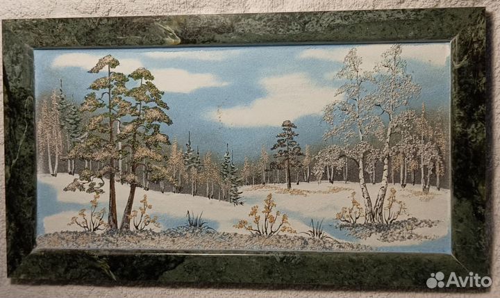 Картина из драгоценных камней