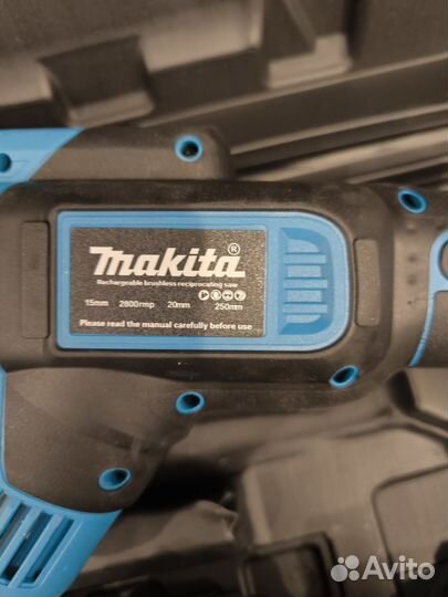 Аккумуляторная сабельная пила Makita 21 вольт