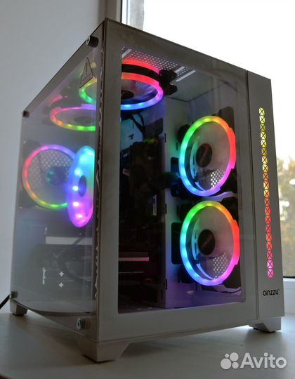 Игровой пк Ryzen 5 rtx 2060 super 16 gb ssd m2 512
