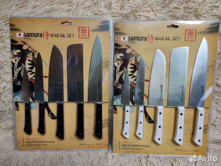 Набор ножей Samura Harakiri 5 ножей новый