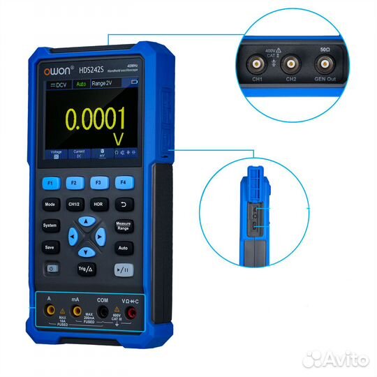 Цифровой мультиметр осциллограф owon HDS242S